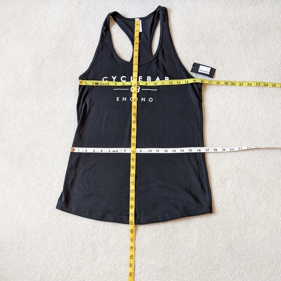 Cyclebar black tank top NWT size L - Picture 9 of 9
